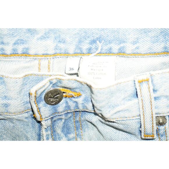 Vintage Calvin Klein CK Jeans Light Wash Cutoff Shorts Y2K Denim 90s USA - Picture 5 of 15